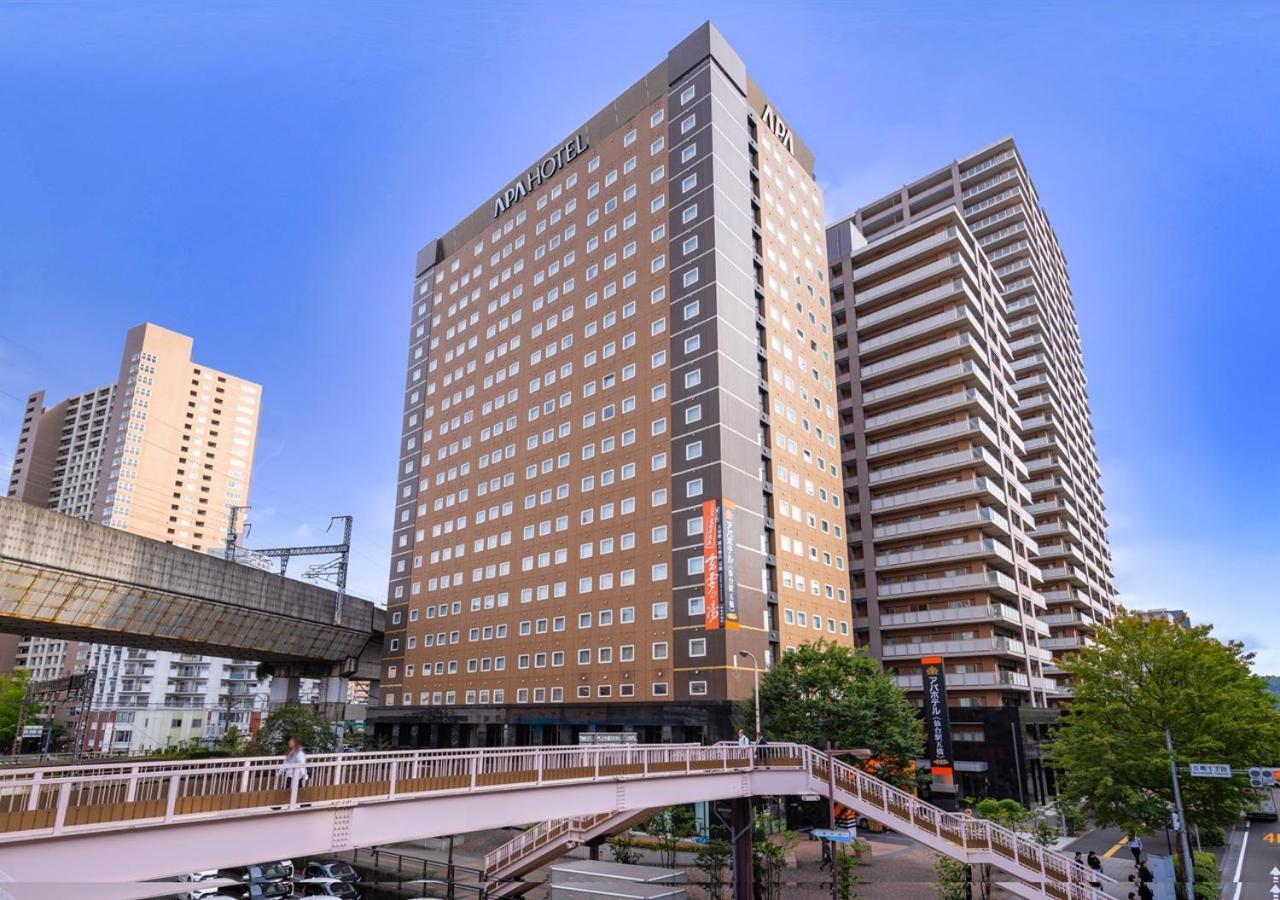 Apa Hotel Sendai Eki Itsutsubashi Buitenkant foto